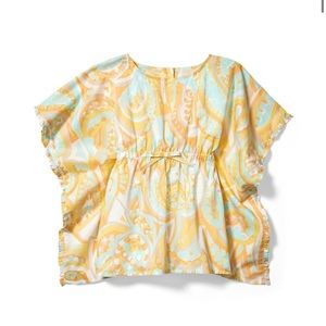 Size 3 Rachel Zoe x Janie & Jack Paisley Caftan Cover-Up